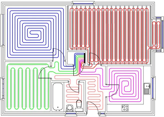 Radiant In Floor Heating Installation Barrie Ontario